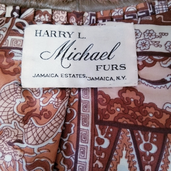 Vintage Leather Mink Fur COAT Furs Jacket. - Picture 8 of 8